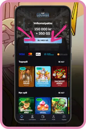 Velg et autorisert casino